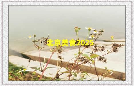 北京美食2025